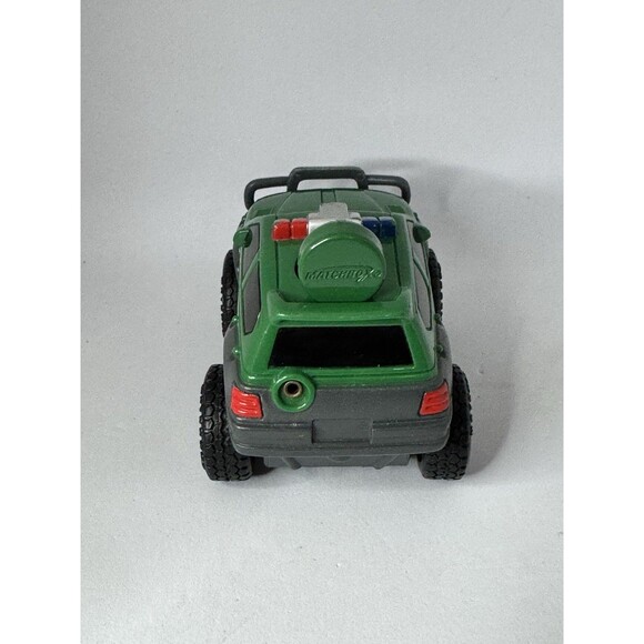 2001 Matchbox Rescue Mountain Recuse Green Blazer 4x4 - Picture 4 of 9